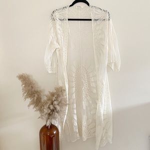 NWOT Boho Lace Cardigan
